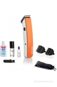 Nova Cordless NHT 1045 O Trimmer For Men(Orange)